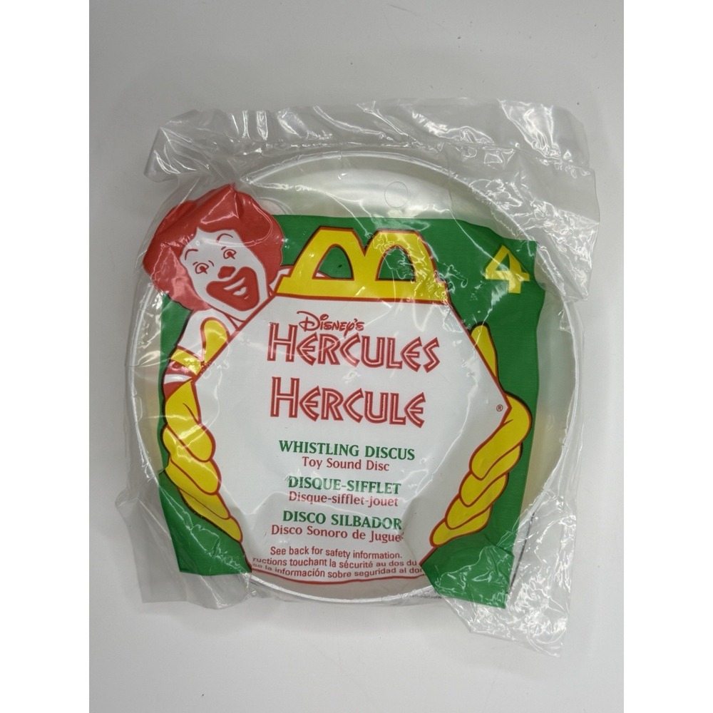1997 McDonald's Hercules Pegasus Whistling Discus Happy Meal Toy # 4